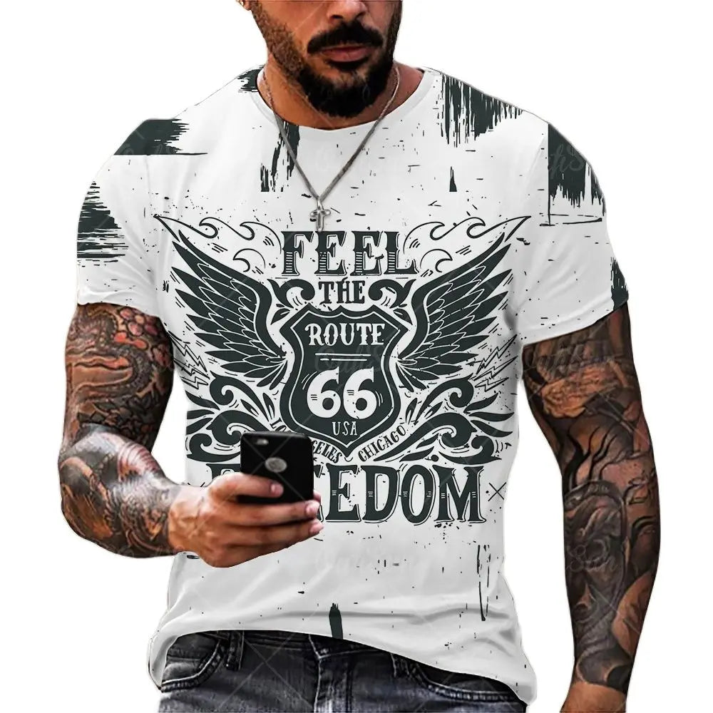 Fashion America Route 66 T-shirt