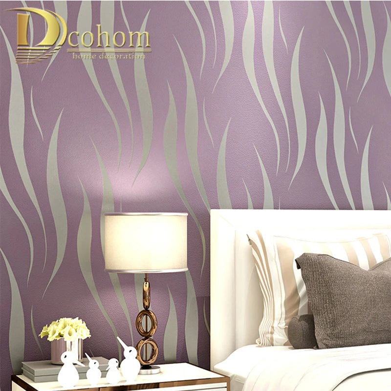 modern luxury 3D wallpaper stripe wall paper papel de parede damask wall paper for living room bedroom TV sofa background R178
