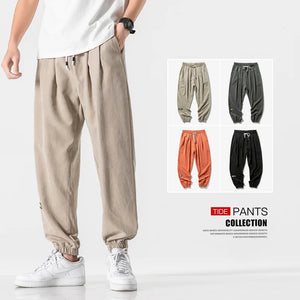 Big 5XL 6XL 7XL 8XL Men Casual New Solid Sweatpants Mens Hip Hop Casual Harem Pants Streetwear Male Trousers Plus Size Bottoms