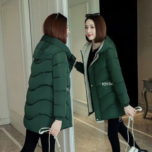 Orwindny Wadded Clothing Female 2023 New Women's Winter Jacket Cotton Jacket Slim Parkas Ladies Coats M-3XL