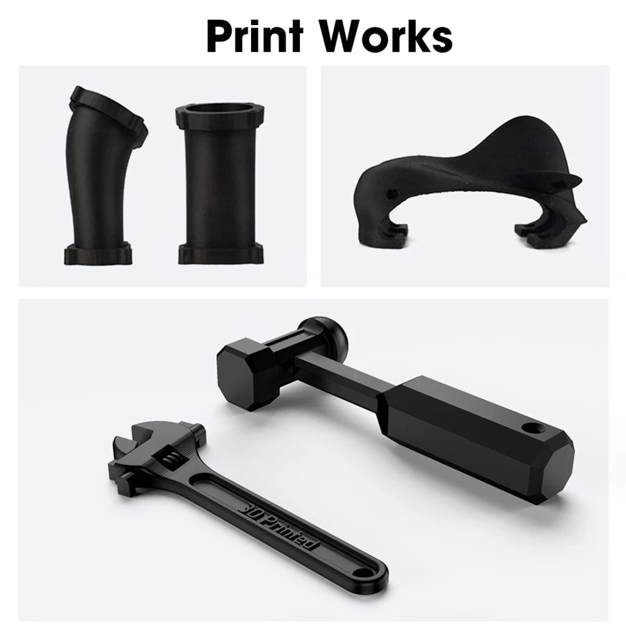 Nylon 3D Printer Filament PA Polyamide 1.75mm High Tensile Strength Flexibility Sublimation 250/500g 3D Printing Nylong Filament