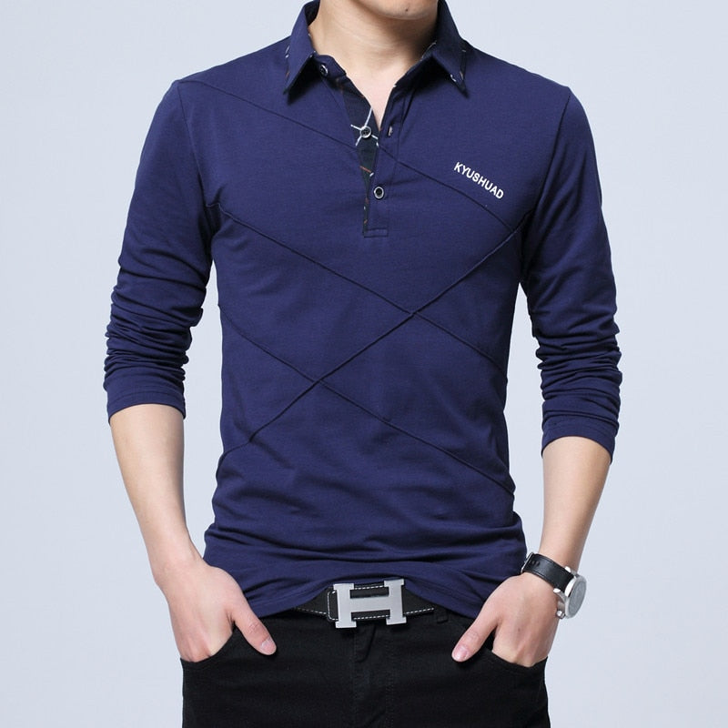 Long Sleeve Polo Shirt