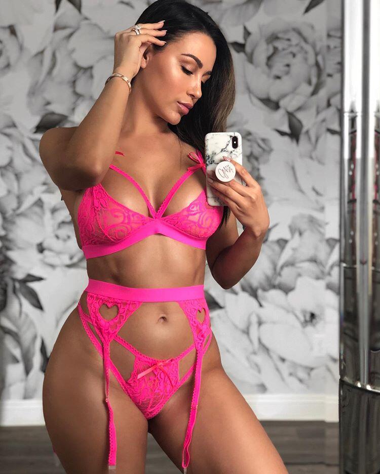 Ellolace Heart Lingerie Sets