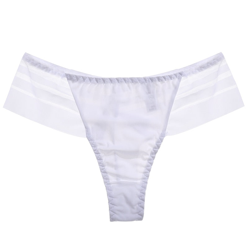 Seamless Perspective Low Waist Thongs