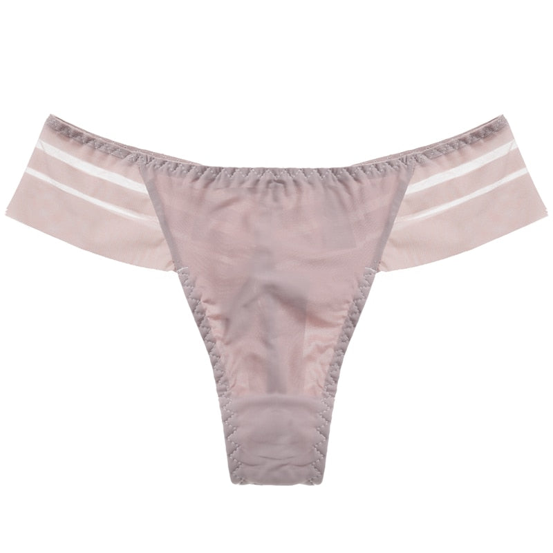 Seamless Perspective Low Waist Thongs